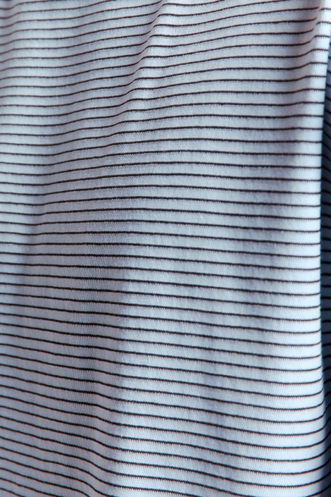 NO-EXCESS t-shirt crewneck stripes
